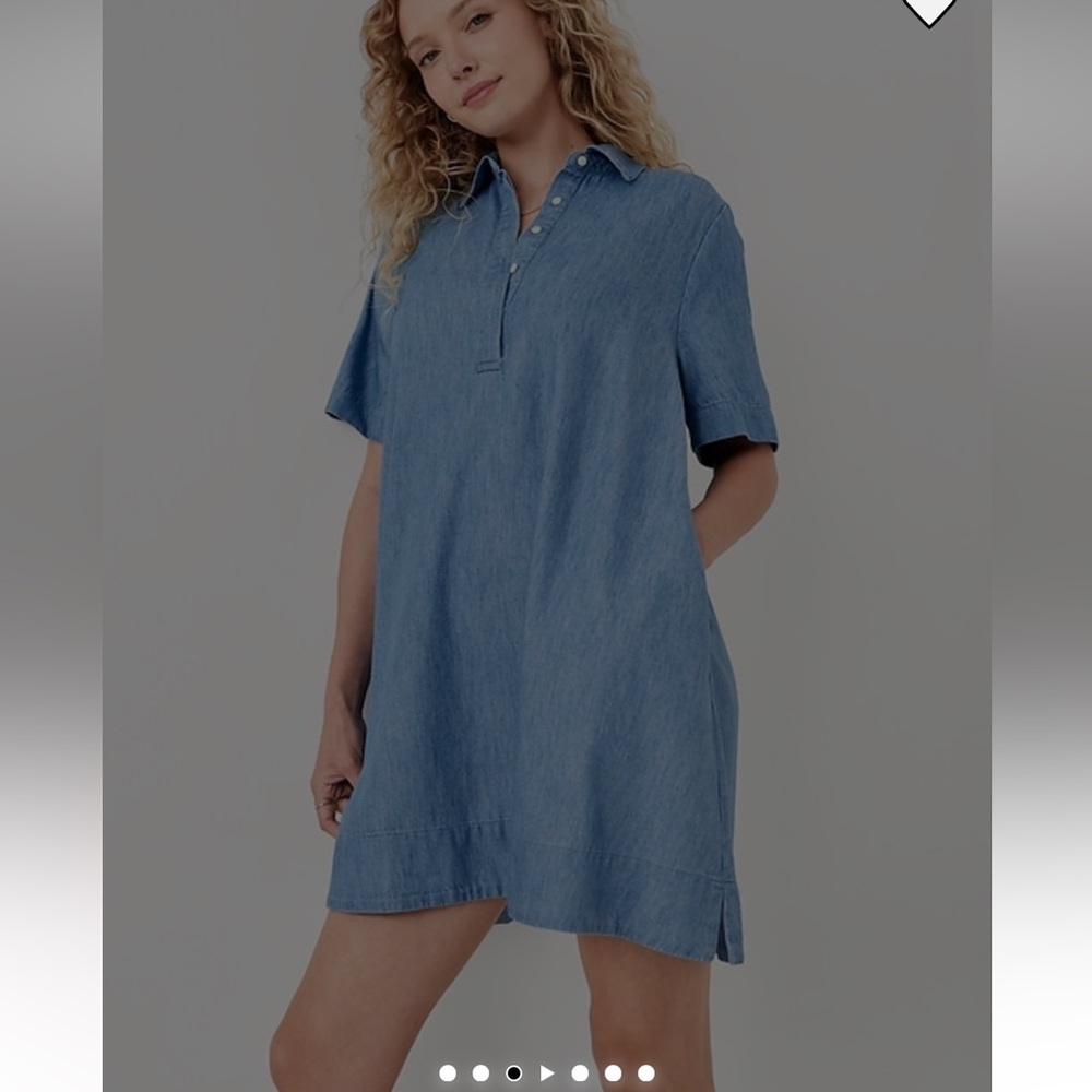 Old Navy Mini Jean Shirt Dress